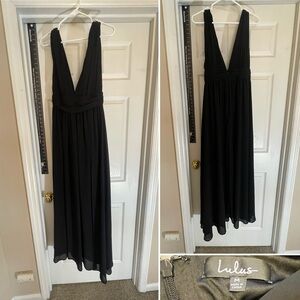 Lulus Black Maxi Dress